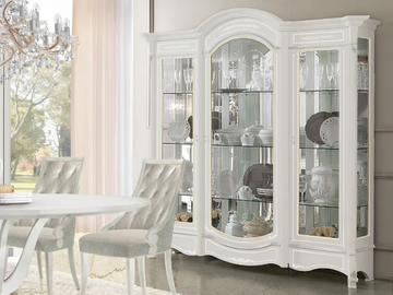 GIULIETTA - Wooden display cabinet with integrated lighting by CASA +39 - view 2